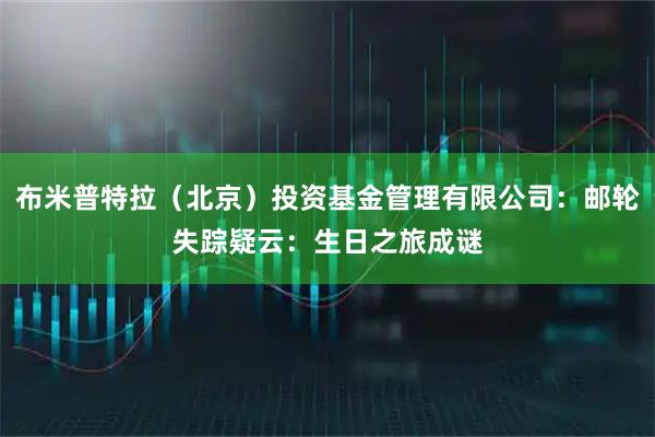 布米普特拉（北京）投资基金管理有限公司：邮轮失踪疑云：生日之旅成谜